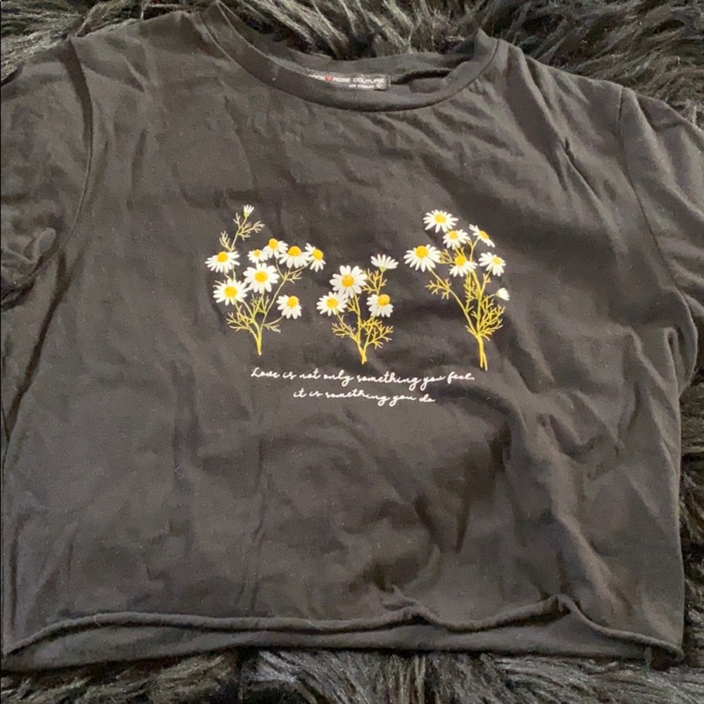 Cropped tee